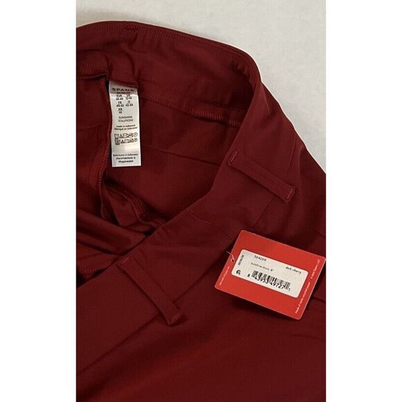 Spanx Womens Sz Medium Sunshine Shorts 6" Sunkissed Dark Cherry - Picture 6 of 6